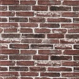 Самоклеющийся 3D панель 700х770х3мм красный Екатеринославский кирпич (43-3) SW-00001164