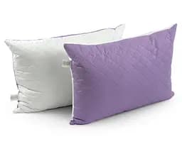 Подушка Руно 50х70 силіконова стьобана "Бузкова" К_310.52С_Бузковий