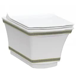 Унитаз подвесной Idevit Neo Classic Iderimless 3304-0616-0088, Золотой