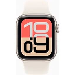 Смарт-годинник Apple Watch SE 3 GPS 40mm Starlight Aluminium Case with Starlight Sport Band - M/L (MEH54RK/A) - мініатюра 2