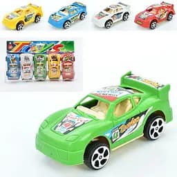 Набір інерційних машинок, 5 шт., 8.5 см