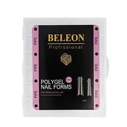 Верхние формы для наращивания ногтей BELEON Pipe №10(120 шт/уп.)