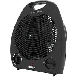 Тепловентилятор спиральный Floria ZLN6152 3 режима 1000/2000 Вт Black