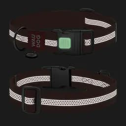 Нашийник для собак водостійкий Waudog Waterproof з QR-паспортом світловідбивний пластиковий фастекс XXL Ш 40 мм Д 46-70 см - мініатюра 2