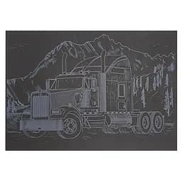Гравюра А5 "Грузовик-1" ГрА5с-17 эконом вариант в пакете 21 х 14,8 см