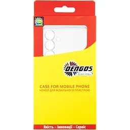 Чохол до мобільного телефона Dengos Samsung Galaxy S25 FE TPU+glass Transparent (DG-KM-172) - мініатюра 4