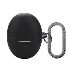 Силіконовий чохол для навушників HUAWEI FreeBuds 6, Hang Case, чорний, ультратонкий захисний кейс товщиною 2 мм, захист від подряпин, пилу та ударів, компактний, з карабіном для кріплення, ArmorStandart (ARM86142)