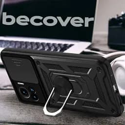 Панель BeCover Military для Motorola Edge 30 Ultra Black (710678) - мініатюра 2