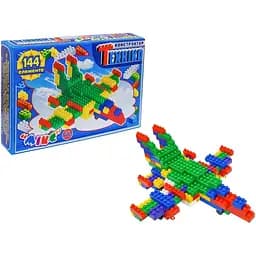 Конструктор детский Promtex Микс-Техника мелкие детали 144 элемента 4042