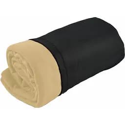 Плед флісовий Bergamo Warm з чохлом 180х150 см, піщано-бежевий (202311pl-17)