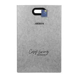 Кошик для білизни Ardesto Prestigio фетр сірий 68 л (ARHC2401FG) - мініатюра 5