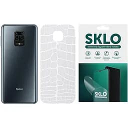 Захисна плівка SKLO Back тил Transp. для Xiaomi Mi 10 / Mi 10 Pro Прозорий / Croco