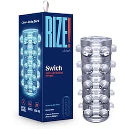 Мастурбатор Blush Rize - Swich Glow in The Dark Masturbator - Clear