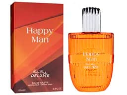 Туалетна вода для чоловіків Shirley May Deluxe Happy Man 100мл (MM39113) - мініатюра 2
