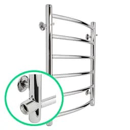 Водяна рушникосушка Laris Класік П6 450x600 бокове підключення 71207280, Хром