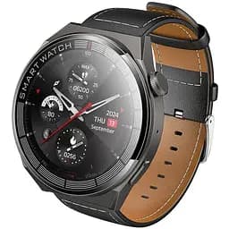 Смарт-годинник Hoco Y35 36mm, 250 mAh, IP67 Smart sports watch (call version) Black (6942007663649)