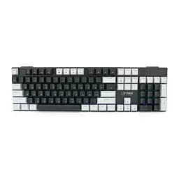 Комплект провідний KB+Mouse XStrike X-1011, USB, RGB підсвічування, (Eng/Укр/Pyc), Black/White, Box - мініатюра 2