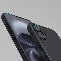Чохол Nillkin Matte Magnetic Pro для Apple iPhone 16 (6.1) Чорний / Black - мініатюра 7