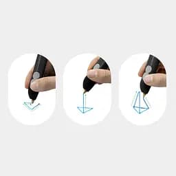 3D-ручка 3Doodler Flow для професійного користування синя (FLOW-INTL) - мініатюра 6
