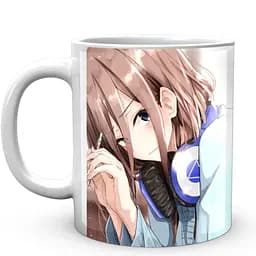 Кружка GeekLand The Quintessential Quintuplets Пять невест Мику QQ 02.04 330 мл белая