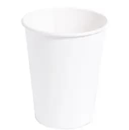 Стакани одноразові PRO service, паперові, 340 мл, 50 шт., білі