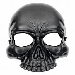 Маска Скелет черная