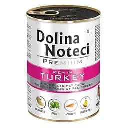 Консерва Dolina Noteci Premium 400г для собак з індичкою