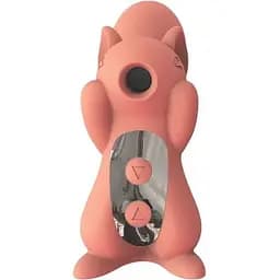 Вакуумний стимулятор з вібрацією KisToy Miss UU Orange