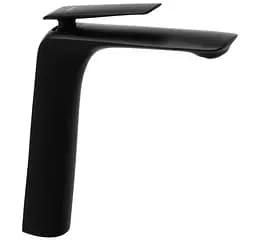 Змішувач для умивальника Rea Jager високий black REA-B5122 Чорний матовий