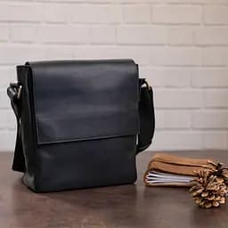 Чоловіча шкіряна сумка SHVIGEL 22,5х23х5 см sum0012473 - мініатюра 6