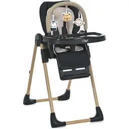 Детский стульчик для кормления El Camino CRAFT ME 1115-W Black