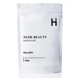 Скраб для тіла парфумований Nude Beauty Body Scrub Hillary 100 г