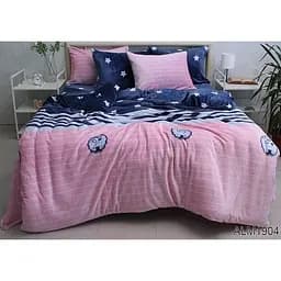 Комплект постільної білизни TAG Tekstil мікрофібра Сімейний 000267725 (ALM1904)