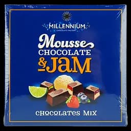 Цукерки шоколадні Millennium Mousse асорті 180 г