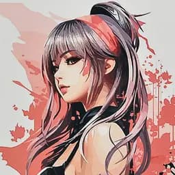 Алмазна мозаїка Аніме витонченність HEE16333 30х30 см