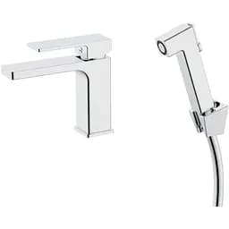 Змішувач для раковини Qtap Gemini (з гігієнічним душем) QTGEM272CRM45689