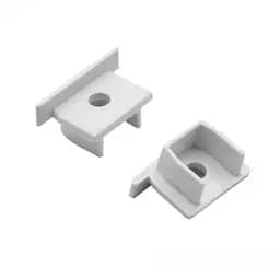 Заглушка пластиковая с отверстием, серая KLOODI KLP1612KR EC