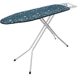 Гладильная доска Casa Si Ben 110x30 см Silver with White/Blue Plants (CS98090G323)