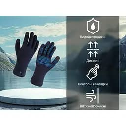 Рукавички водонепроникні DexShell ThermFit 3.0 Gloves розмір L темно-блакитні - мініатюра 2