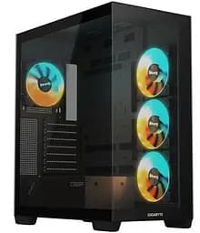 Корпус Gigabyte C500 Panoramic Stealth из закаленного стекла BTF черный (GB-C500P ST) без блока питания