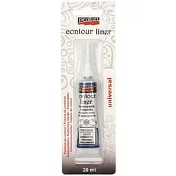 Контур универсальный Pentart Стальной 20 мл
