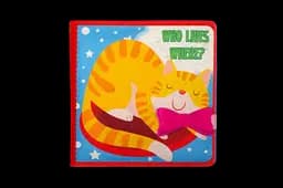 Фетрова книжка Книжковий хмарочос "Who Lives Where?"