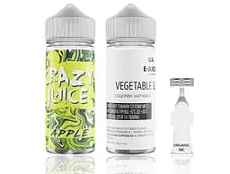 Набор компонентов для самозамеса органической заправки Crazy Juice Apple 120 мл 0-3 мг Зеленое Яблоко (11969)