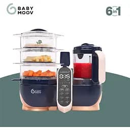 Пароварка-блендер Babymoov Nutribaby XL синий (A001127) - мініатюра 10