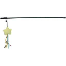 Іграшка Trixie для котів Паличка з плюшевою зіркою і котячою м'ятою 46 см