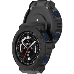 Чохол-бампер DK Силікон Outlines для Xiaomi Amazfit Active Edge (A2212) (black) - мініатюра 2