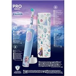 Електрична зубна щітка Oral-B Pro Kids Frozen з футляром - мініатюра 5