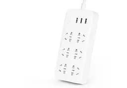 Мережевий фільтр-подовжувач XiaomiXiaomi Power Strip (6 розеток + 3 USB port) White (CX86-1QM) (NRB4025CN) - мініатюра 3