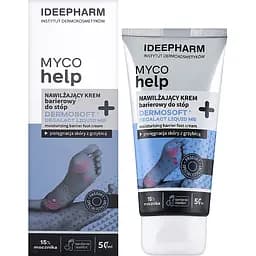 Крем для ніг Ideepharm Myco Help Moisturizing Barrier Foot Cream зволожуючий захисний 50 мл - мініатюра 2