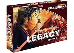 Настольная игра Ігромаг Пандемия Наследие: Сезон 1 (Красная коробка) (Pandemic Legacy: Season 1) (укр.) (7692)
